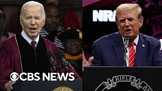 Biden courts Black voters, Trump accepts NRA endorsement