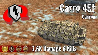 Carro da Combattimento 45t  |  7,6K Damage 6 Kills  |  WoT Blitz Replays