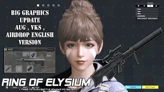 Ring of Elysium (Europa) - Big Graphics Update , AUG , VKS , Airdrop vs Eng Version Gameplay 1440p