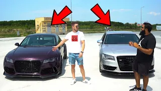 Schimb de MASINI cu CEL mai Puternic si GALAGIOS Audi S8 din ROMANIA!