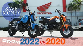 Should you get a 2022 grom or 2020 grom?  Ed from Jm Honda of Miami