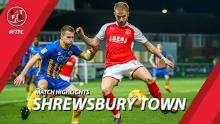 Fleetwood Town 1-2 Shrewsbury Town | Highlights