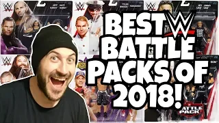 BEST WWE BATTLE PACKS OF 2018!!! Mattel Action Figures