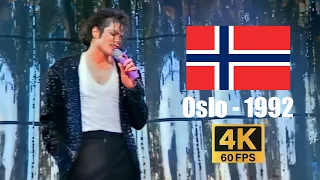 Michael Jackson | Billie Jean - Live in Oslo July 15th, 1992 (4K60FPS)