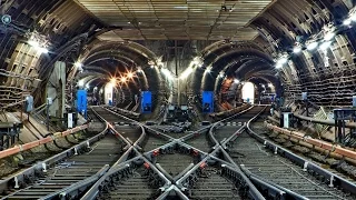 метро тоннель подземелье московского метрополитена / subway tunnel underground Moscow Metro