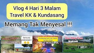 #vlog 4 Hari 3 Malam @ Kota Kinabalu & Kundasang Sabah.Memang Tak Menyesal !!