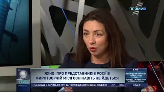 Яхно: є ризик, що разом з білоруськіми миротворцями на Донбасі опиняться агенти РФ