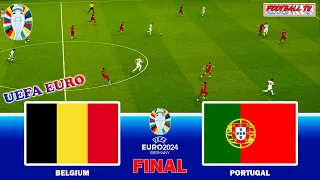 BELGIUM vs PORTUGAL - UEFA EURO 2024 FINAL | FULL MATCH ALL GOALS | PES GAMEPLAY PC