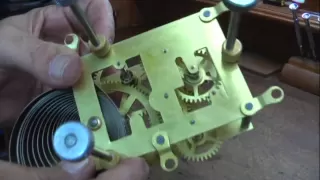Repairing Ansonia Clock Movement. O.C. Clock Repair