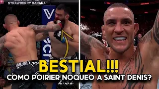 ¡Nunca lo SUBESTIMES! | ¿Cómo Dustin Poirier NOQUEO a Benoit Saint Denis? | Poirier vs Saint Denis