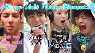 Momen-Momen Lucu Idol K-Pop || K-Pop Idols Funny Moments