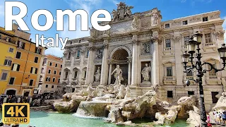 4k Walking Tour of Rome, Italy City Center (Ultra HD, 60fps) in August 2022