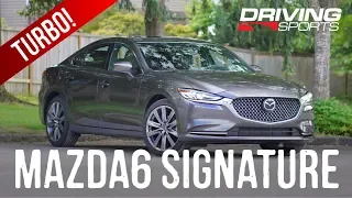 2018 Mazda6 Signature Review vs Toyota Camry and Honda Accord