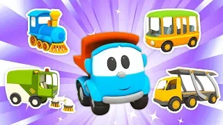 Car Cartoons for Kids: Leo the Truck and Street Vehicles