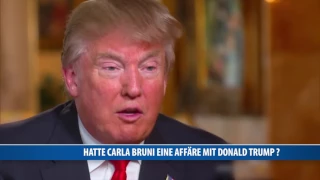 Hatte Carla Bruni eine Affäre mit Donald Trump?