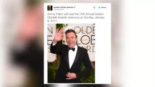 PEOPLE | Jimmy Fallon will host 2017 Golden Globes