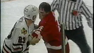 Joey Kocur vs Stu Grimson