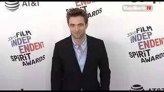 Robert Pattinson arrives at 2018 Film Independent Spirit Awards