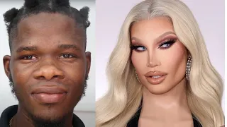 HIGHLY REQUESTED👆 DRAG MAKEUP TRANSFORMATION👉SNATCHED ❤️A MALE MAKEUP