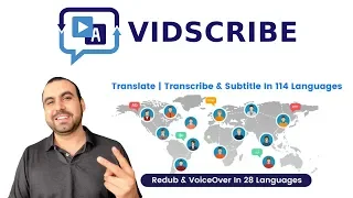 VidScribe video translate voice over other languages