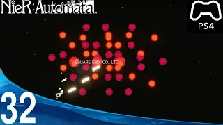 NieR:Automata Ending E Walkthrough Part 32 - Credits Mini Game & Post Credit Scene