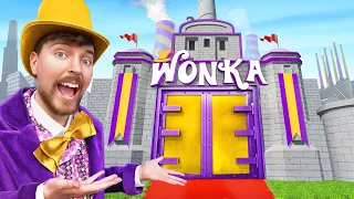 Mr Beast Built Willy Wonka's Chocolate Factory!