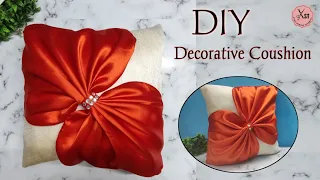 Beautiful Coushion Cover Design // Decorative Pillow Making // DIY Pillow Cover Sewing Tutorial