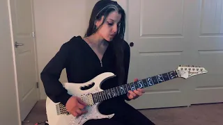 Megadeth - Train Of Consequences Guitar Solo Cover by Shani Kimelman