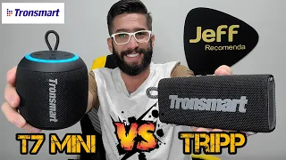 Tronsmart T7 MINI 15W Vs Tronsmart TRIP 10W: Qual a melhor Caixa de som Portátil? (Comparativo)