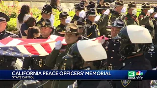 8 honored in 2024 California Peace Officers' Memorial Ceremony