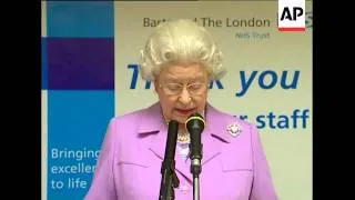 Queen says bombings "will not change our way of life."