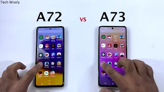 SAMSUNG A72 vs A73 in 2023 - Speed Test