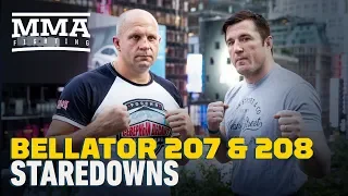 Bellator 207, 208 Workout Staredowns - MMA Fighting