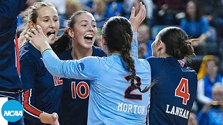 Auburn volleyball clinches upset over Creighton | Final points