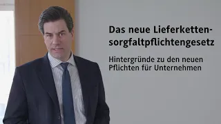 Lieferkettensorgfaltspflichtengesetz: "Zeitenwende im Wirtschaftsrecht"