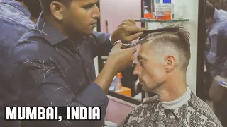 Dharavi Slum Mumbai India Skin Fade Barber Experience