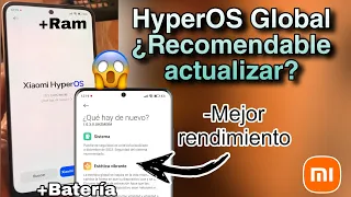 ✅HyperOS GLOBAL YA ESTA DISPONIBLE ¿VALE LA PENA ACTUALIZAR? | MEJORAS💯