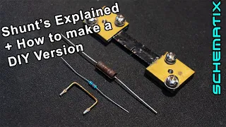 What is a SHUNT? (Used to measure Current) + How to make a DIY version