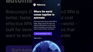 Для автоматизации повседневных задач - Robocorp #shorts #python #development #automation