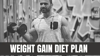 Everyday WEIGHT GAIN DIET PLAN for Skinny Guys! (Hindi / Punjabi)