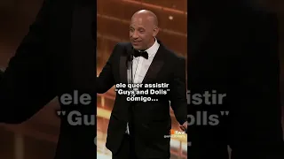 ouve essa homenagem de vin diesel para Jackie chan