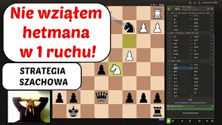 SZACHY 518# Strategia szachowa cz.4 NIE WZIĄŁEM HETMANA w 1 ruchu, obrona Caro-Kann, Sycyl, Alechin