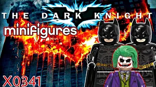 LEGO BATMAN BEGINS DARK KNIGHT MOVIE MINIFIGURES | LEGO UNOFFICIAL | XINH X0341 #lego #batman #dc