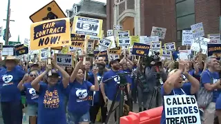 Nurses on strike at one of NJ's biggest hospitals