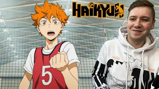 ПЕРВАЯ ИГРА!!! Волейбол!! / Haikyu!! 1 сезон 6 серия / Реакция на аниме