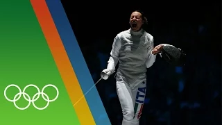 Valentina Vezzali's Fencing bronze at London 2012 | Epic Olympic Moments