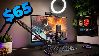 I Built a BUDGET Streaming Setup for $65