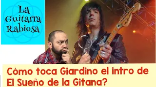 Cómo tocar el intro de “El sueño de la gitana” (Rata Blanca)