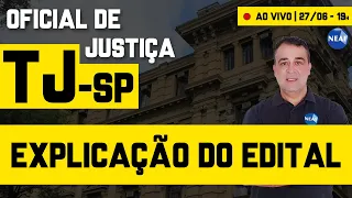 😱 Edital de Oficial de Justiça TJSP |  VUNESP | Análise do Edital | Salário: R$ 8.804,85