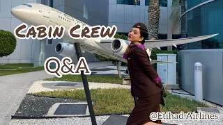 ||✈️Cabin crew Q&A || Etihad Airlines || Most asked questions✌️||